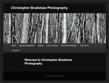 Tablet Screenshot of christopherbradshawphotography.com